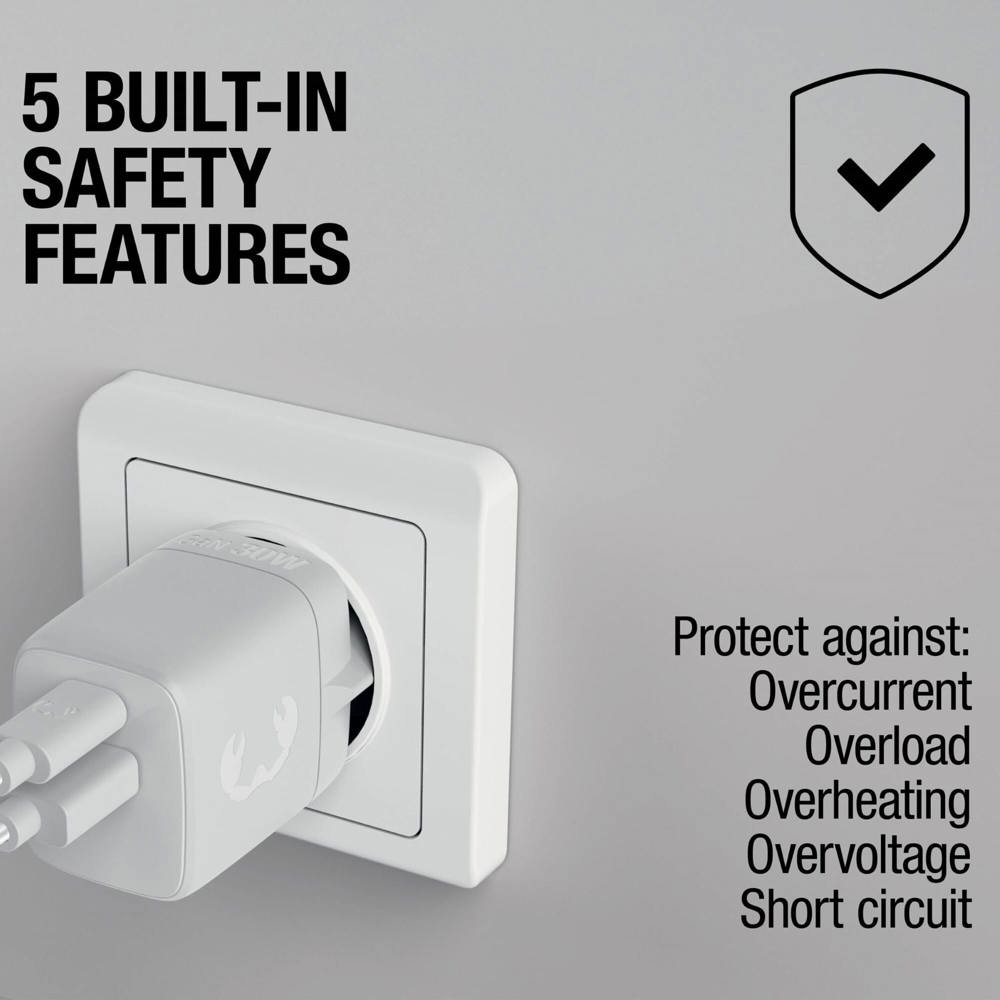 Fresh 'n Rebel 30W Schnellladegerät GaN USB-C &amp; USB-A
