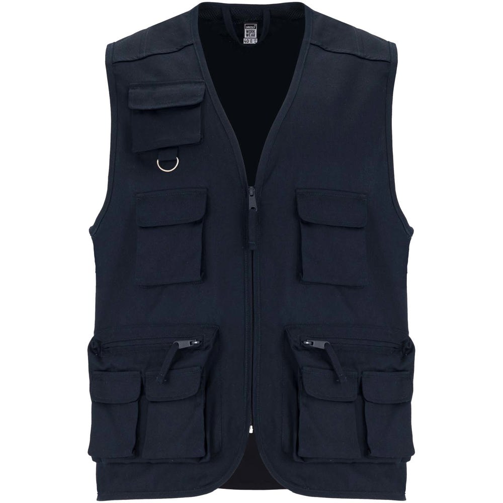 Venera Arbeitsweste mit V-Ausschnitt und mehreren Taschen, 200 g/m2 